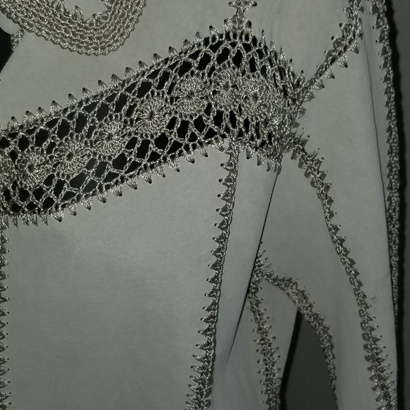 Bohemian leather Suede Jacket - Picture 4 of 7